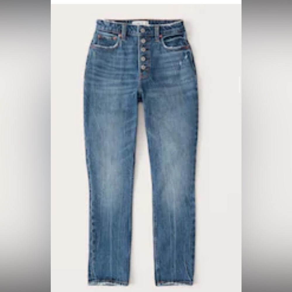 Abercrombie curve love high rise jeans